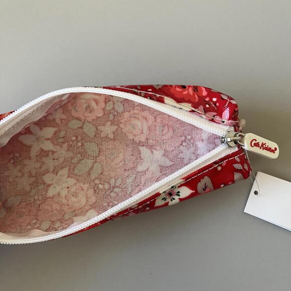 Cath Kidston Red Flowers Small Pencil Case NWT - Picture 3 of 3